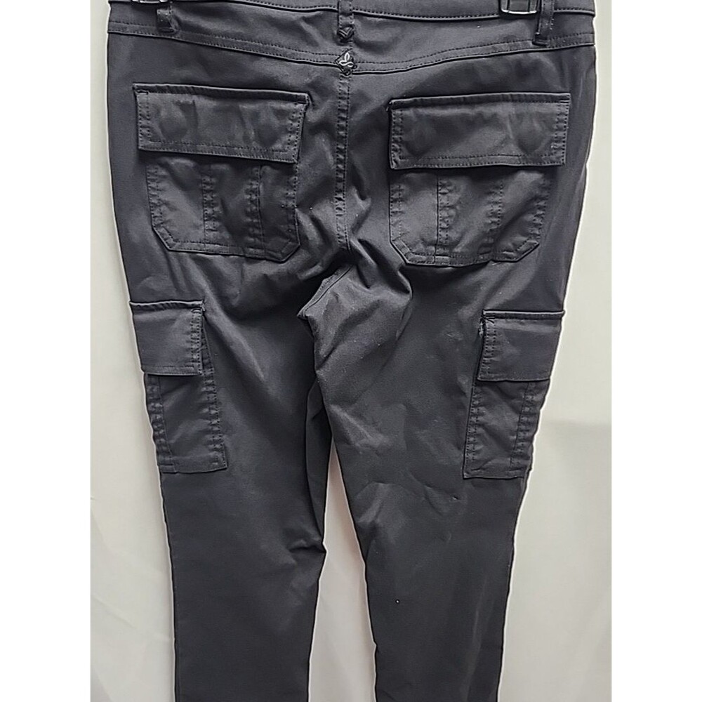 Prana Meme Pants Cargo Outdoors Black Women’s Size 2 - Picture 5 of 11